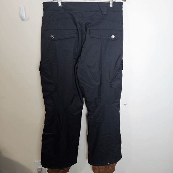 Sessions Achilles Snowboard Pants 102373 Mens Black/Brown Size Large - Picture 1 of 6